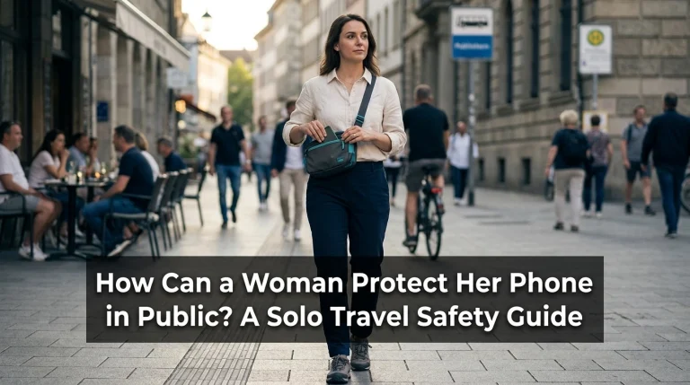 How Can a Woman Protect Her Phone in Public