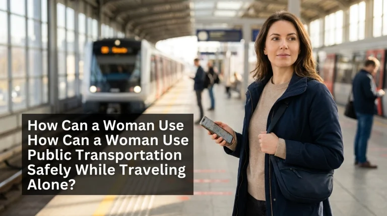 How Can a Woman Use Public Transportation Safely While Traveling Alone