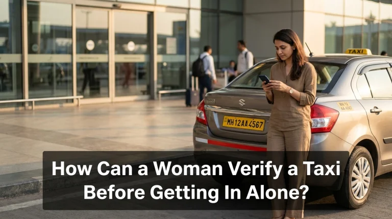 How Can a Woman Verify a Taxi Before Getting In Alone