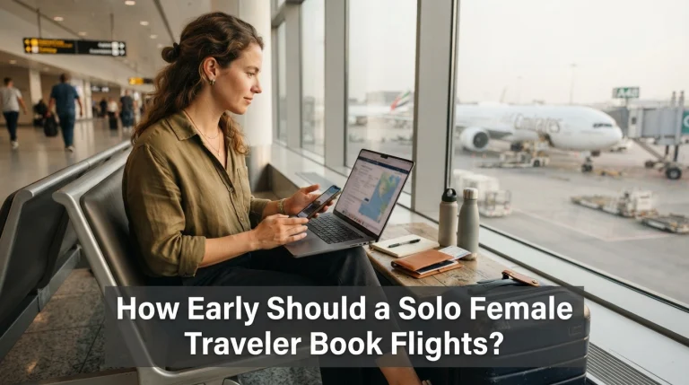 How Early Should a Solo Female Traveler Book Flights