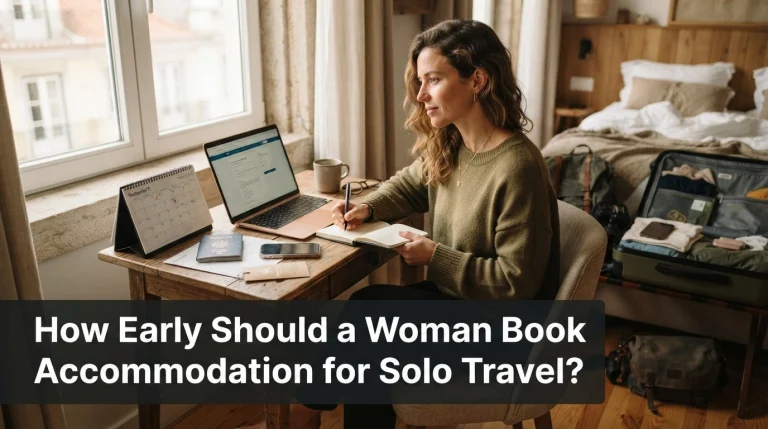 How Early Should a Woman Book Accommodation for Solo Travel