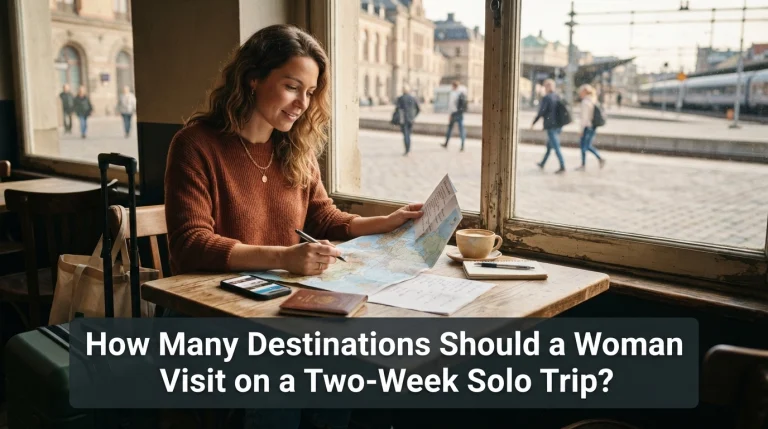 How Many Destinations Should a Woman Visit on a Two-Week Solo Trip
