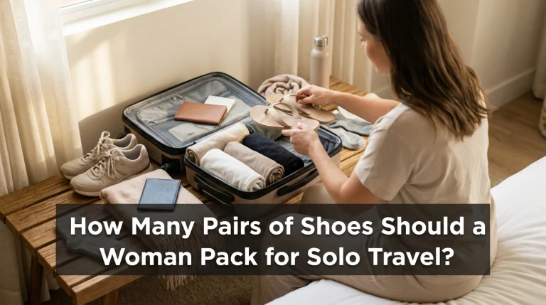 How Many Pairs of Shoes Should a Woman Pack for Solo Travel