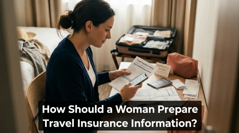 How Should a Woman Prepare Travel Insurance Information