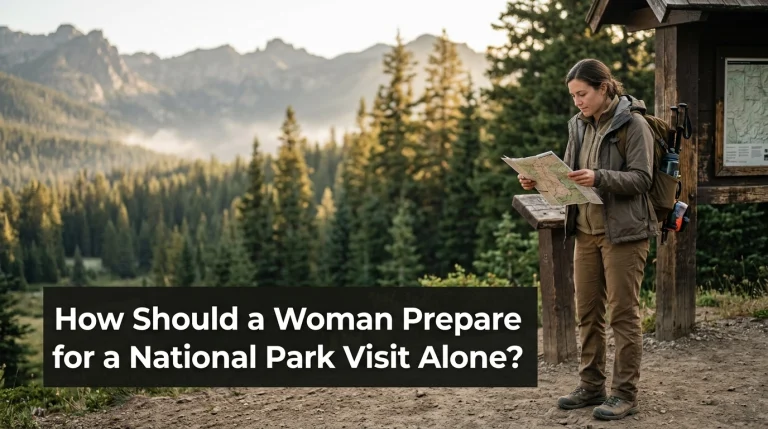 How Should a Woman Prepare for a National Park Visit Alone