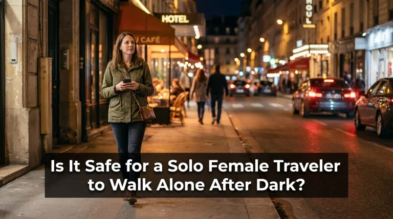 Is It Safe for a Solo Female Traveler to Walk Alone After Dark