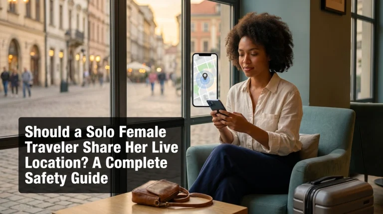 Should a Solo Female Traveler Share Her Live Location