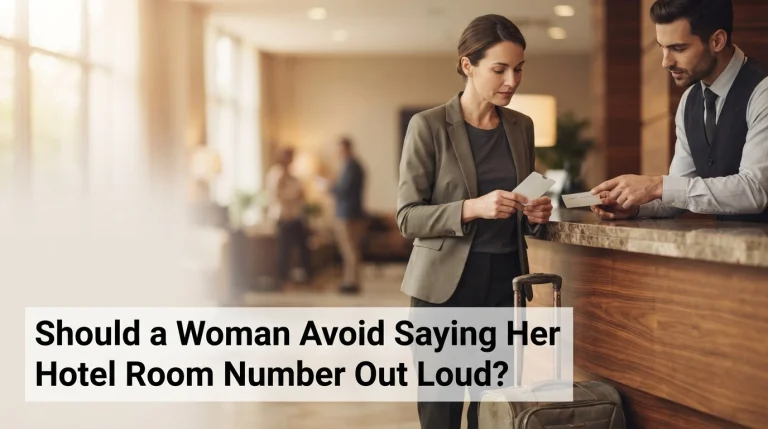 Should a Woman Avoid Saying Her Hotel Room Number Out Loud