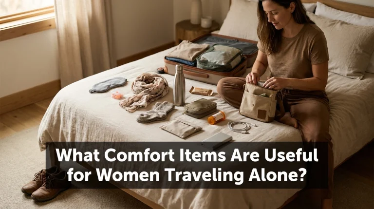 What Comfort Items Are Useful for Women Traveling Alone