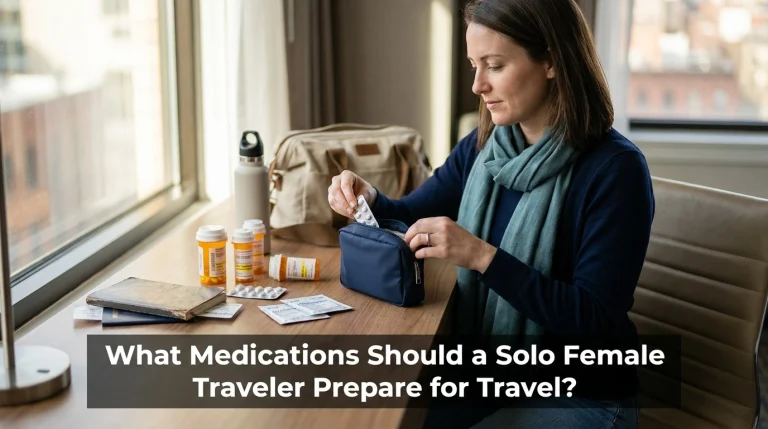 What Medications Should a Solo Female Traveler Prepare for Travel