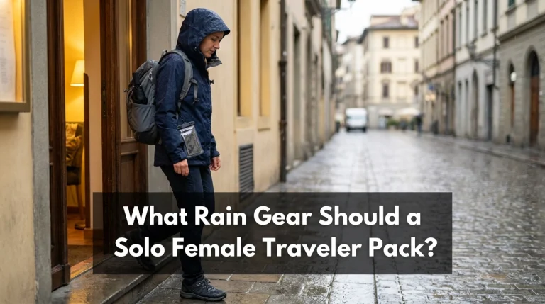 What Rain Gear Should a Solo Female Traveler Pack