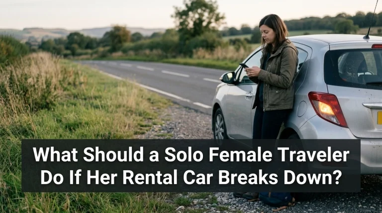 What Should a Solo Female Traveler Do If Her Rental Car Breaks Down