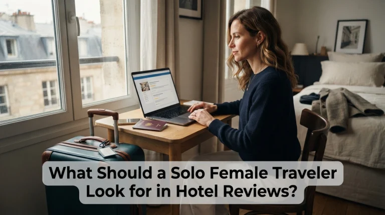 What Should a Solo Female Traveler Look for in Hotel Reviews