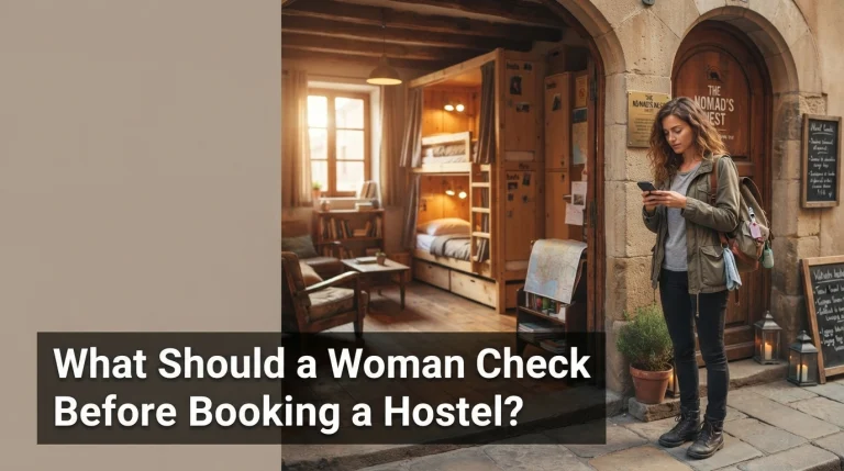 What Should a Woman Check Before Booking a Hostel