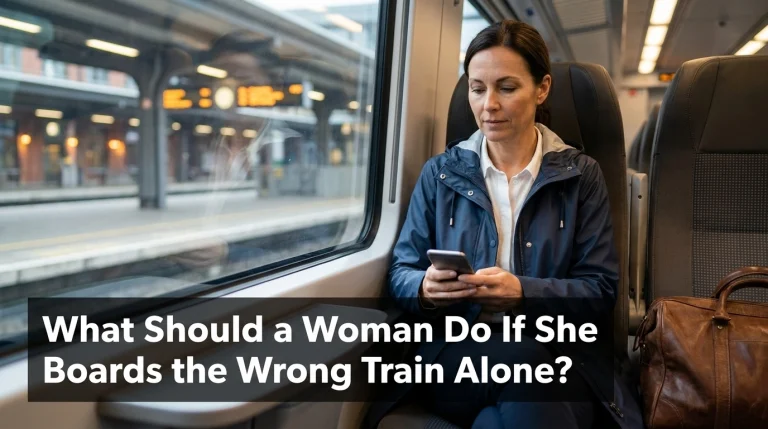 What Should a Woman Do If She Boards the Wrong Train Alone