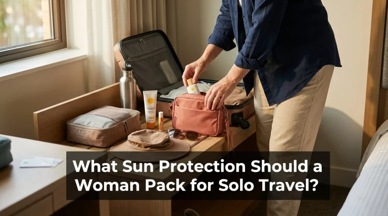 What Sun Protection Should a Woman Pack for Solo Travel