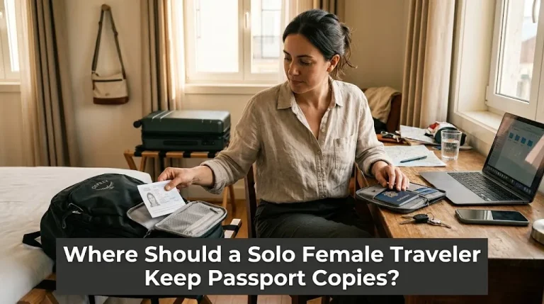 Where Should a Solo Female Traveler Keep Passport Copies