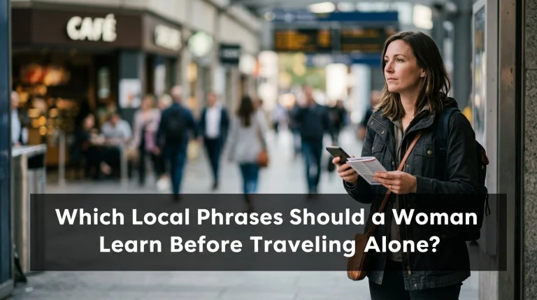 Which Local Phrases Should a Woman Learn Before Traveling Alone