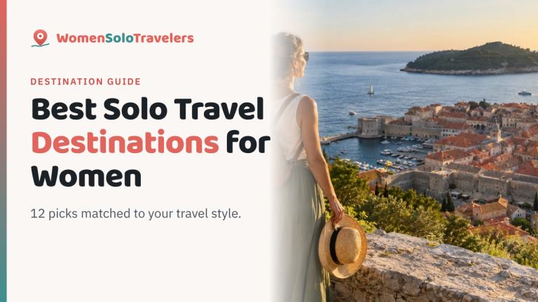 Best Solo Travel Destinations for Women: 12 Great Picks (2026)