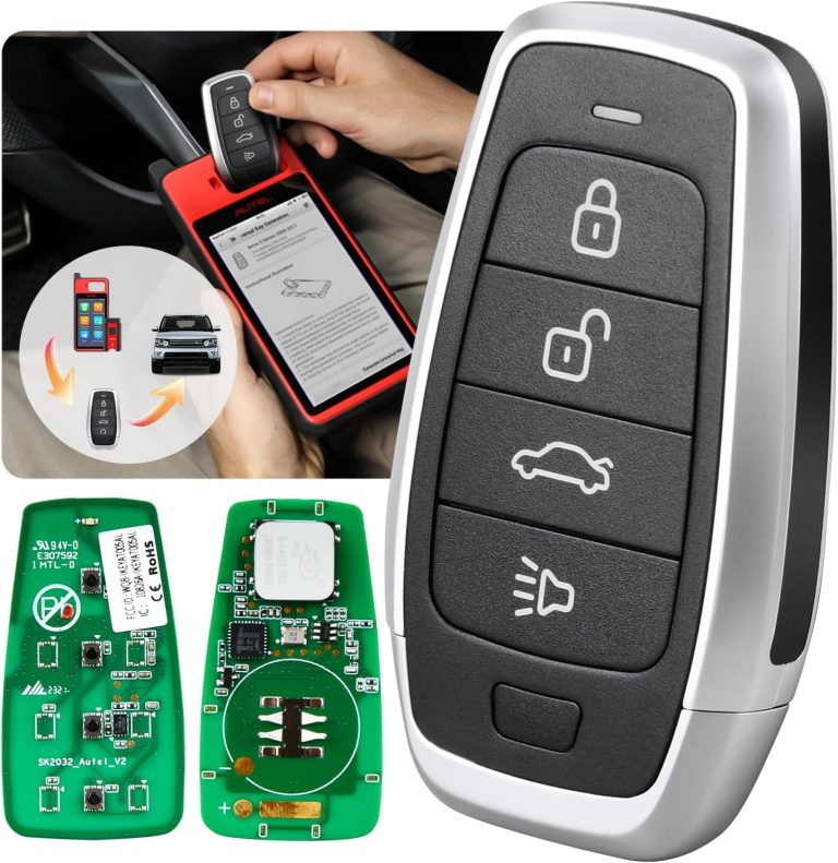 Autel Original Blank Key Replacement Review: 4-Button Keyless Entry Fob